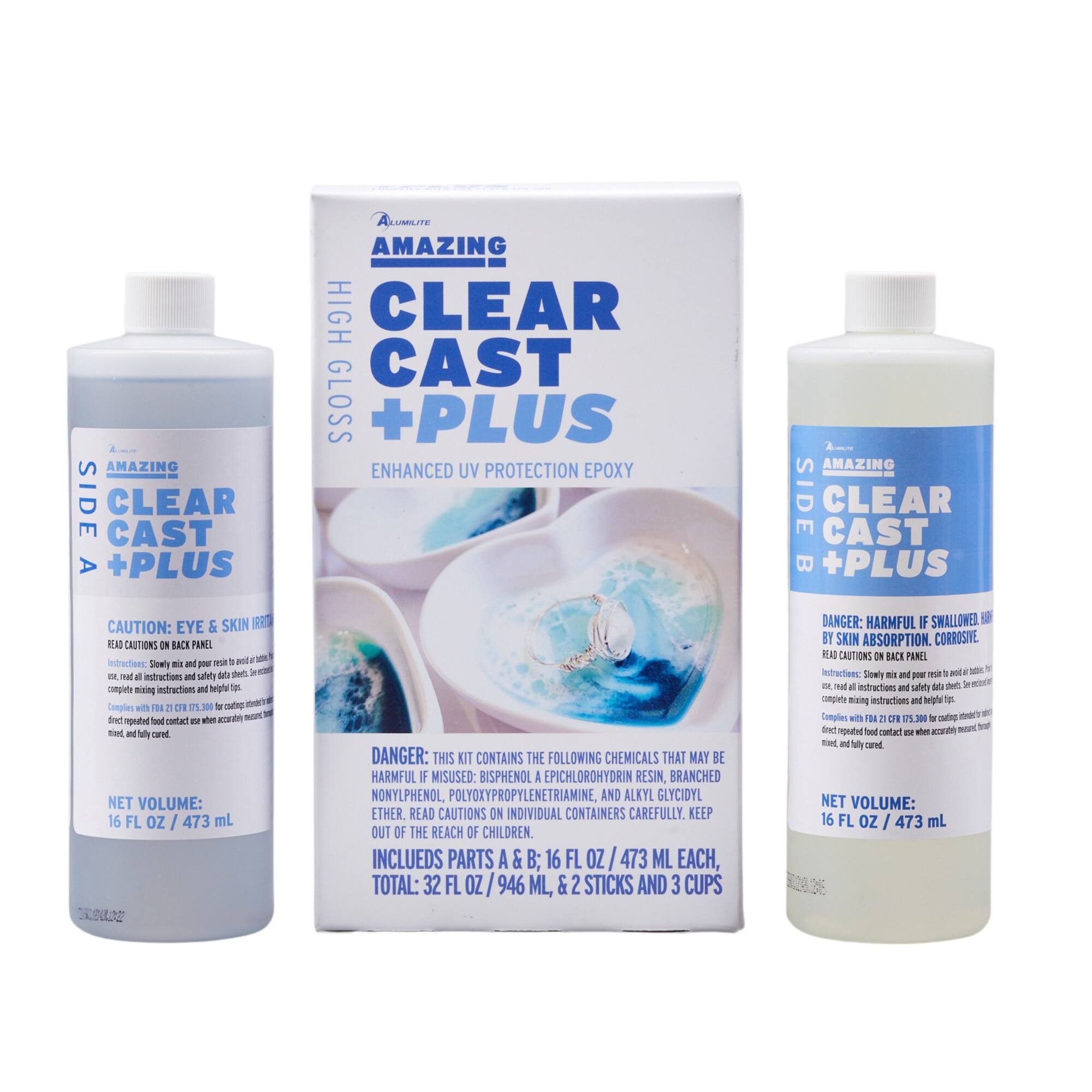 Alumilite™ 32oz. High Gloss Amazing Clear Cast +Plus